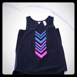 Girls Black Ivivva tank